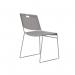 Titan Arc High Density Stacker Chair 520x545x805mm Grey KF70156 KF70156