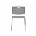 Titan Arc High Density Stacker Chair 520x545x805mm Grey KF70156 KF70156