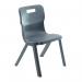 Titan One Piece Retold Chair Size 5 470x500x770mm Black KF70160 KF70160