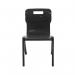 Titan One Piece Retold Chair Size 5 470x500x770mm Black KF70160 KF70160