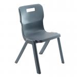 VOW Titan One Piece Retold Chair Size 6 470x530x805mm Black KF70161 KF70161