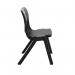 Titan One Piece Retold Chair Size 6 470x530x805mm Black KF70161 KF70161