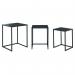 Jemini Cube Nest Coffee Tables Black KF70316 KF70316