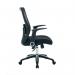 Jemini Zumo Mesh Back Chair with Folding Arms BlackBlack KF70318 KF70318
