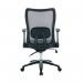 Jemini Zumo Mesh Back Chair with Folding Arms BlackGrey KF70319 KF70319