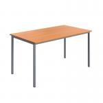 Serrion Multipurpose Table 1400x800x730mm BeechSilver KF800225 KF70328