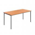 Serrion Multipurpose Table 1400x800x730mm BeechSilver KF800226 KF70329