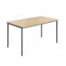 Serrion Multipurpose Table 1400x800x730mm OakSilver KF800268 KF70339