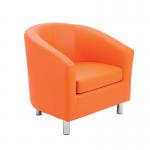 Jemini Tub Polyurethane Armchair Orange KF70353 KF70353