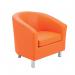 Jemini Tub Polyurethane Armchair Orange KF70353 KF70353