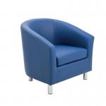 Jemini Tub Armchair Polyurethane Blue KF70355 KF70355
