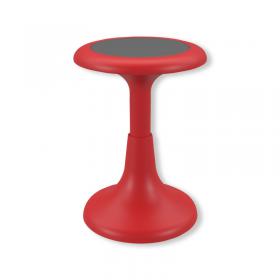 Titan Senior Wobble Stool Red KF70393 KF70393
