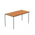 Titan Crush Bent Frame Table 1200x600x640mm BeechGrey KF70441 KF70441