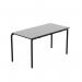 Titan Crush Bent Frame Table 1200x600x640mm GreyBlack KF70442 KF70442