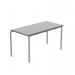Titan Crush Bent Frame Table 1200x600x640mm Grey KF70443 KF70443