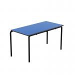 Titan Crush Bent Frame Table 1200x600x640mm BlueBlack KF70444 KF70444