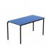 Titan Crush Bent Frame Table 1200x600x640mm BlueBlack KF70444 KF70444