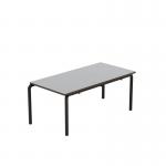 Titan Crush Bent Frame Table 1100x550x460mm GreyBlack KF70450 KF70450