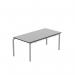 Titan Crush Bent Frame Table 1100x550x460mm Grey KF70451 KF70451