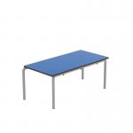 Titan Crush Bent Frame Table 1100x550x460mm BlueGrey KF70453 KF70453