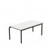 Titan Crush Bent Frame Table 1100x550x460mm WhiteBlack KF70454 KF70454