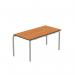 Titan Crush Bent Frame Table 1100x550x530mm BeechGrey KF70457 KF70457