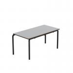 Titan Crush Bent Frame Table 1100x550x530mm GreyBlack KF70458 KF70458