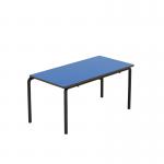 Titan Crush Bent Frame Table 1100x550x530mm BlueBlack KF70460 KF70460