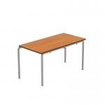 Titan Crush Bent Frame Table 1100x550x590mm BeechGrey KF70465 KF70465