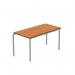 Titan Crush Bent Frame Table 1100x550x590mm BeechGrey KF70465 KF70465