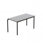 Titan Crush Bent Frame Table 1100x550x590mm GreyBlack KF70466 KF70466