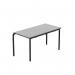 Titan Crush Bent Frame Table 1100x550x590mm GreyBlack KF70466 KF70466