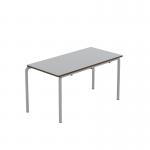 Titan Crush Bent Frame Table 1100x550x590mm Grey KF70467 KF70467