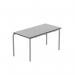 Titan Crush Bent Frame Table 1100x550x590mm Grey KF70467 KF70467