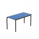 Titan Crush Bent Frame Table 1100x550x590mm BlueBlack KF70468 KF70468