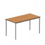 Titan Fully Welded Frame Table 1200x600x640mm BeechGrey KF70473 KF70473