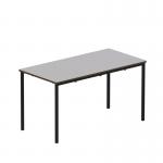 Titan Fully Welded Frame Table 1200x600x640mm GreyBlack KF70474 KF70474