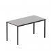 Titan Fully Welded Frame Table 1200x600x640mm GreyBlack KF70474 KF70474