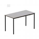 Titan Fully Welded Frame Table 1100x550x460mm GreyBlack KF70482 KF70482
