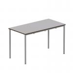Titan Fully Welded Frame Table 1100x550x460mm Grey KF70483 KF70483