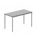 Titan Fully Welded Frame Table 1100x550x460mm Grey KF70483 KF70483
