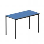 Titan Fully Welded Frame Table 1100x550x460mm BlueBlack KF70484 KF70484