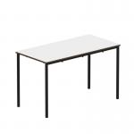 Titan Fully Welded Frame Table 1100x550x460mm WhiteBlack KF70486 KF70486