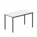 Titan Fully Welded Frame Table 1100x550x460mm WhiteBlack KF70486 KF70486