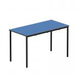 Titan Fully Welded Frame Table 1100x550x530mm BlueBlack KF70492 KF70492