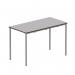 Titan Fully Welded Frame Table 1100x550x590mm Grey KF70499 KF70499