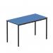 Titan Fully Welded Frame Table 1100x550x590mm BlueBlack KF70500 KF70500