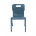 Titan One Piece Retold Chair Size 5 470x500x770mm Steel Blue KF70505 KF70505