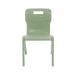 Titan One Piece Retold Chair Size 5 470x500x770mm Sage Green KF70506 KF70506