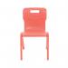 Titan One Piece Retold Chair Size 5 470x500x770mm Coral KF70507 KF70507